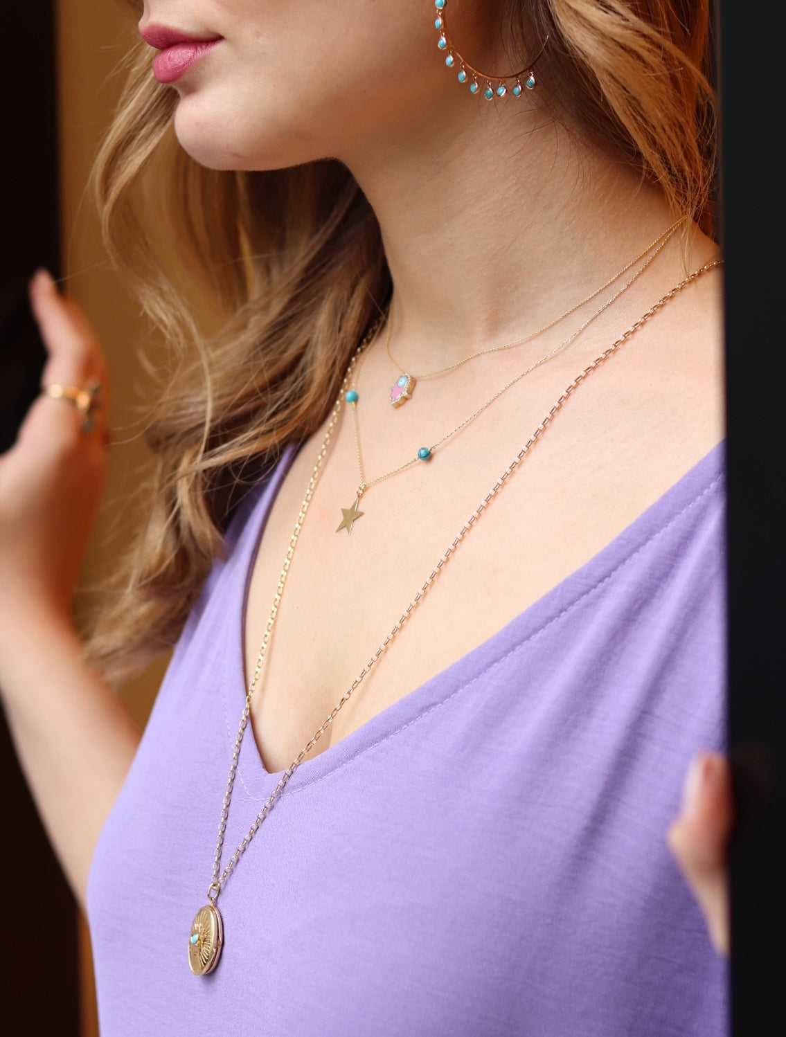 Locket necklace
