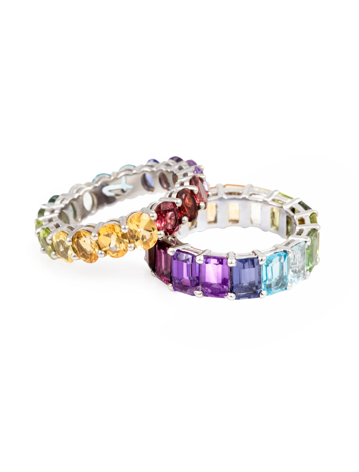 Oval Semi Precious Eternity