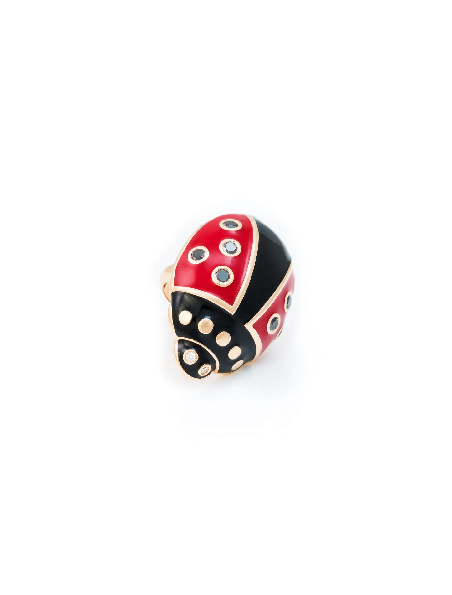 Jumbo Lady Bug Ring