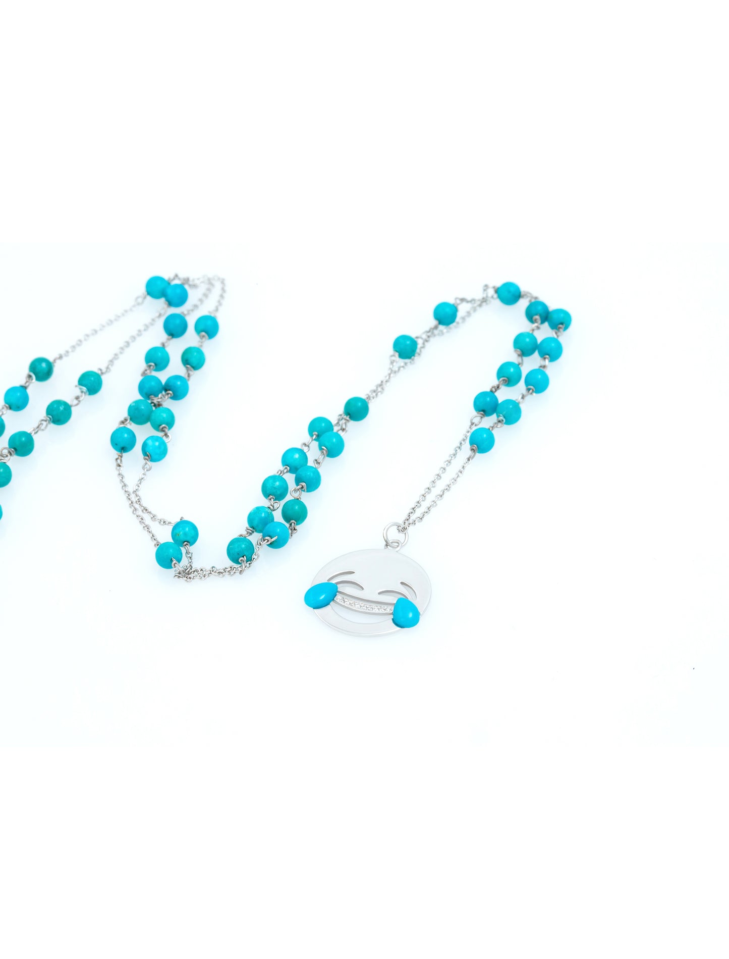 Laughing Tears Turquoise Necklace