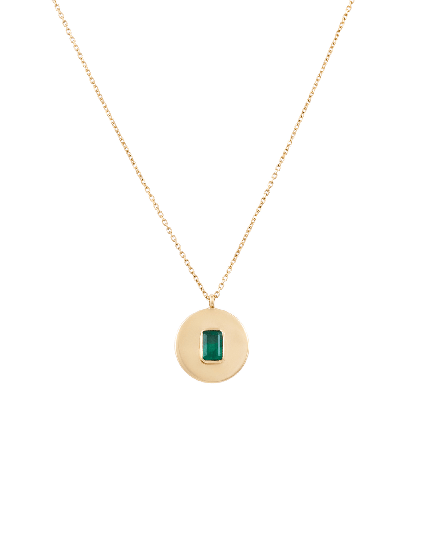 Baguette Medallion Emerald